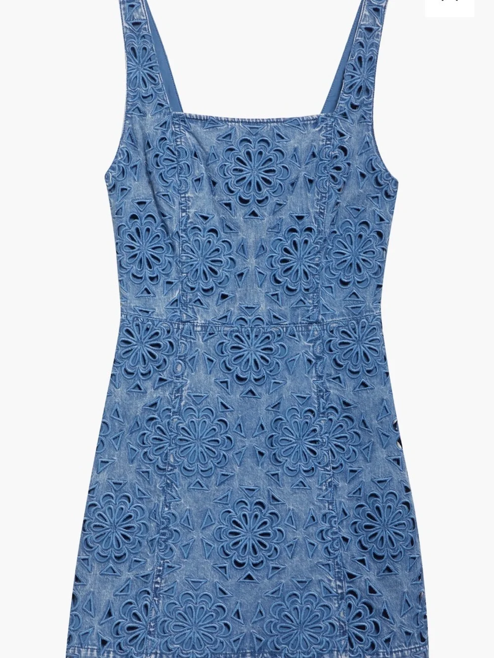Alice + Olivia Maryann Floral Cutout Sleeveless Dress